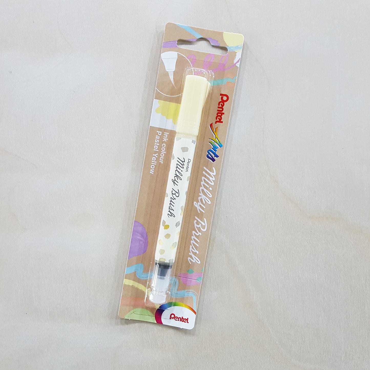 Pentel milky brush