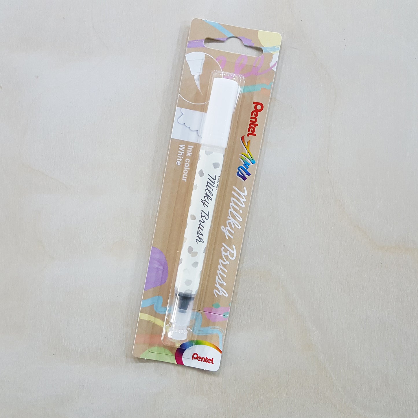 Pentel milky brush