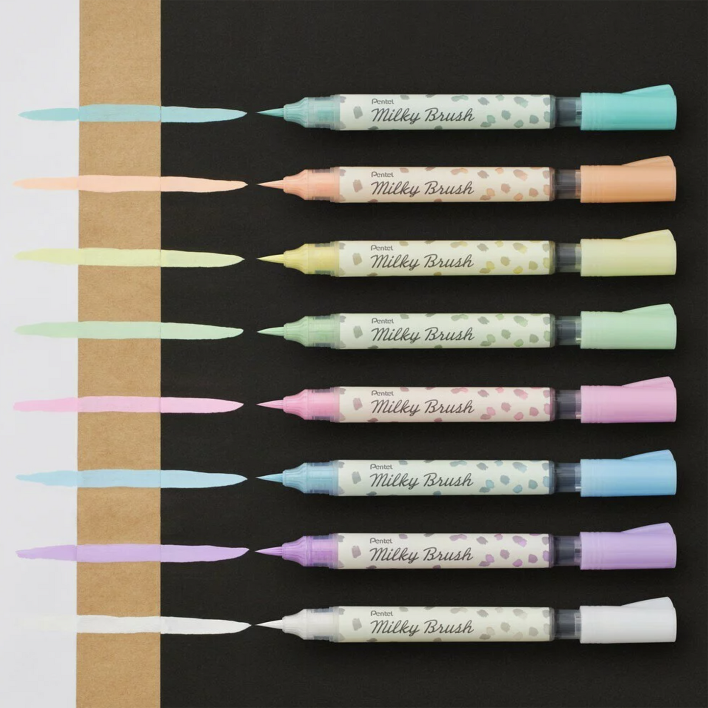 Pentel milky brush