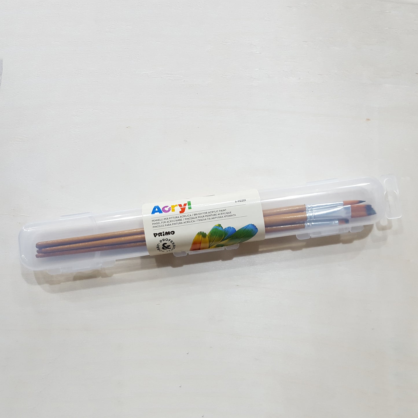 Primo 水彩/塑膠彩畫筆套裝連收藏盒