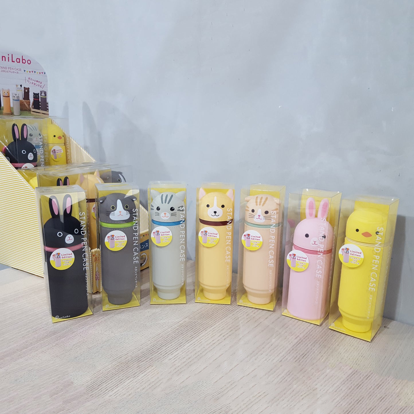 LIHIT Punilabo Stand Pen Case筆袋