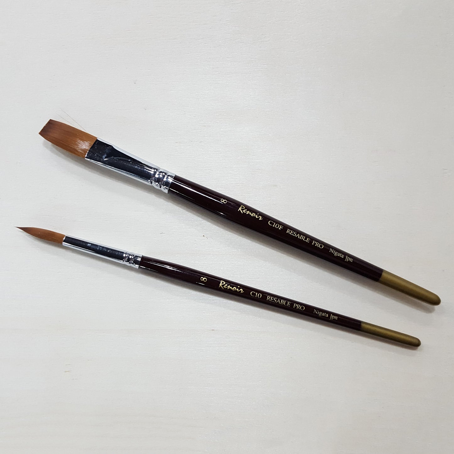 日本高級水彩畫筆 尖頭/平頭