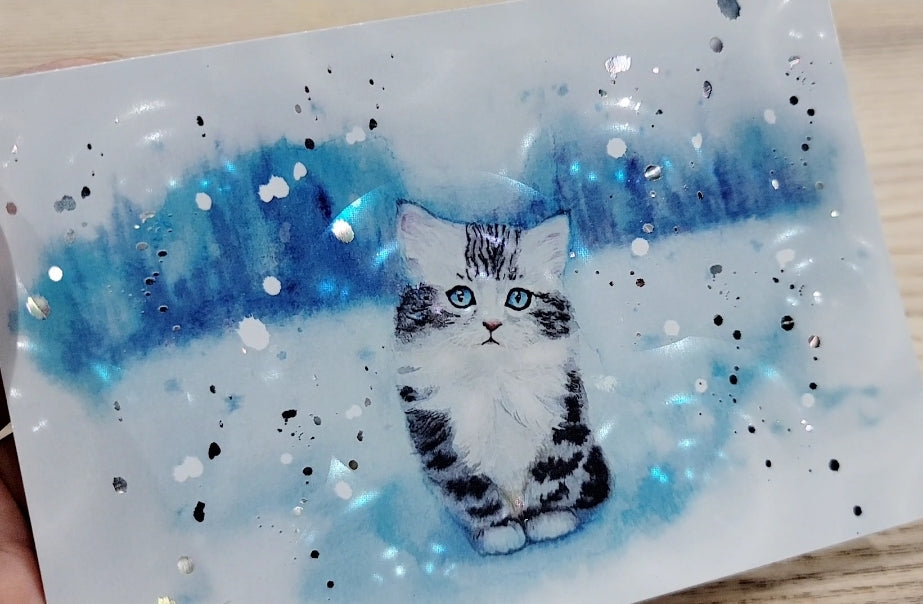 Kathleen Ink Art Postcard 繪畫明信片