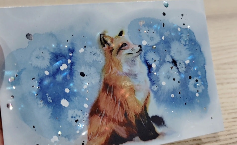 Kathleen Ink Art Postcard 繪畫明信片