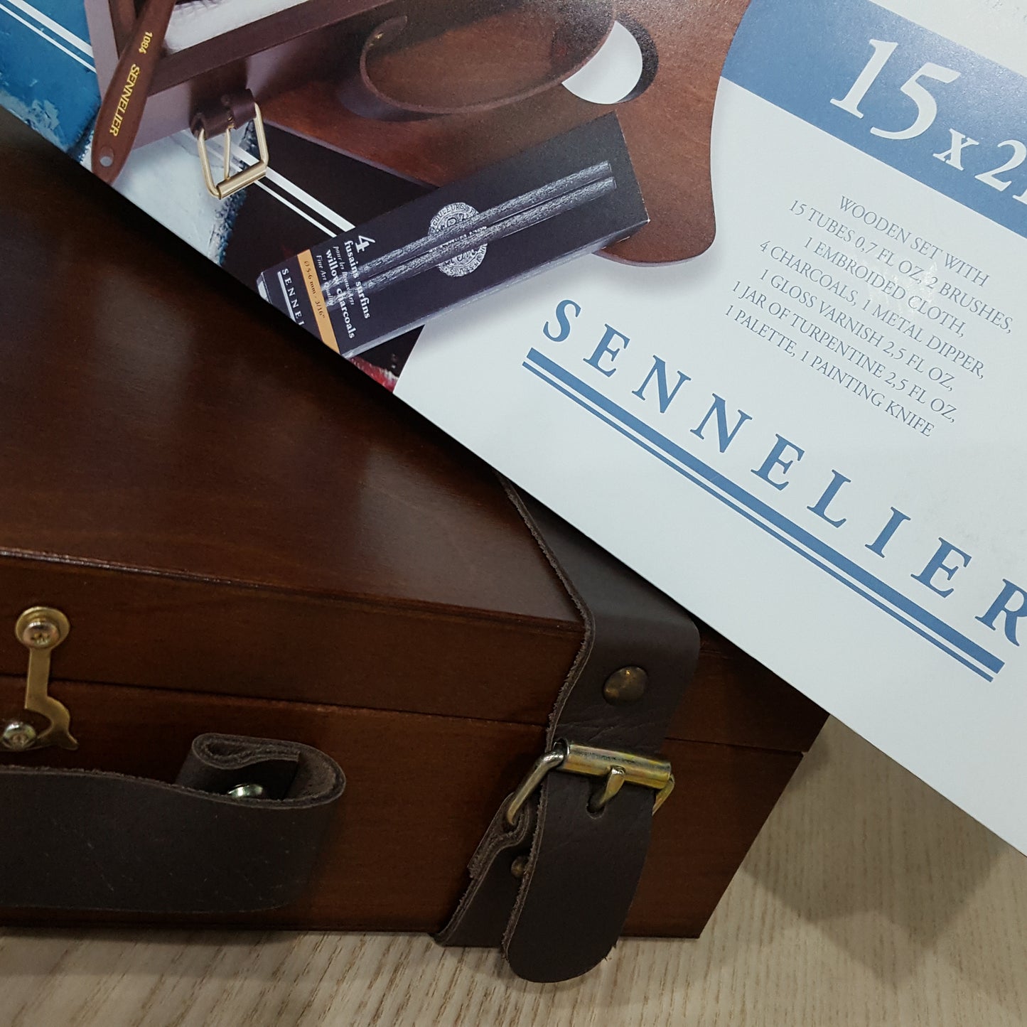 Sennelier X-Fine Oil Colour wooden set 21ml x15