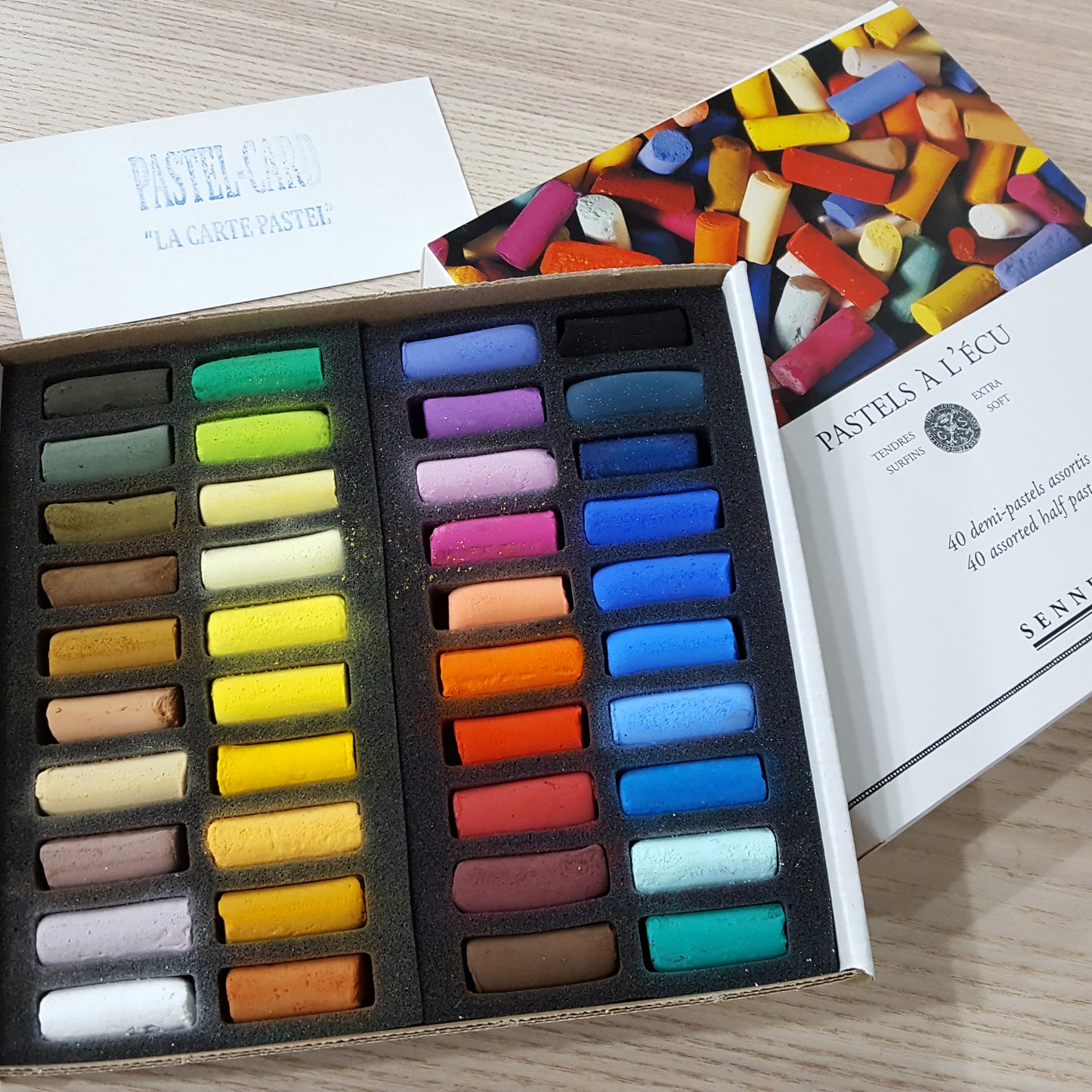 Sennelier Artist Half-stick Soft Pastel 乾粉彩短支