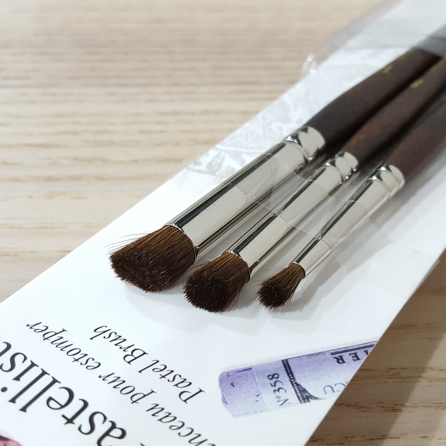Sennelier Set of 3 Pastel Brushes 4/8/12