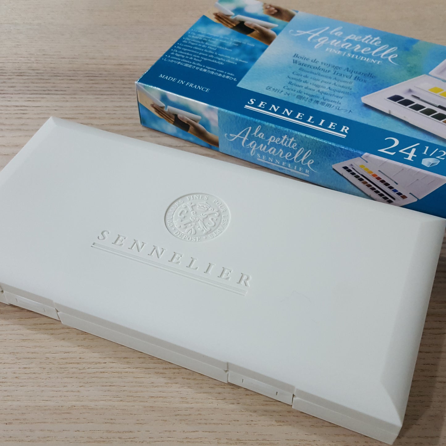 Sennelier La Petite Aqua Watercolour Travel Box