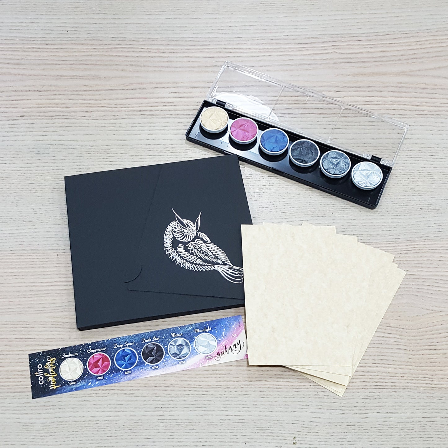 聖誕優惠3:Finetec顔色+書法紙套裝