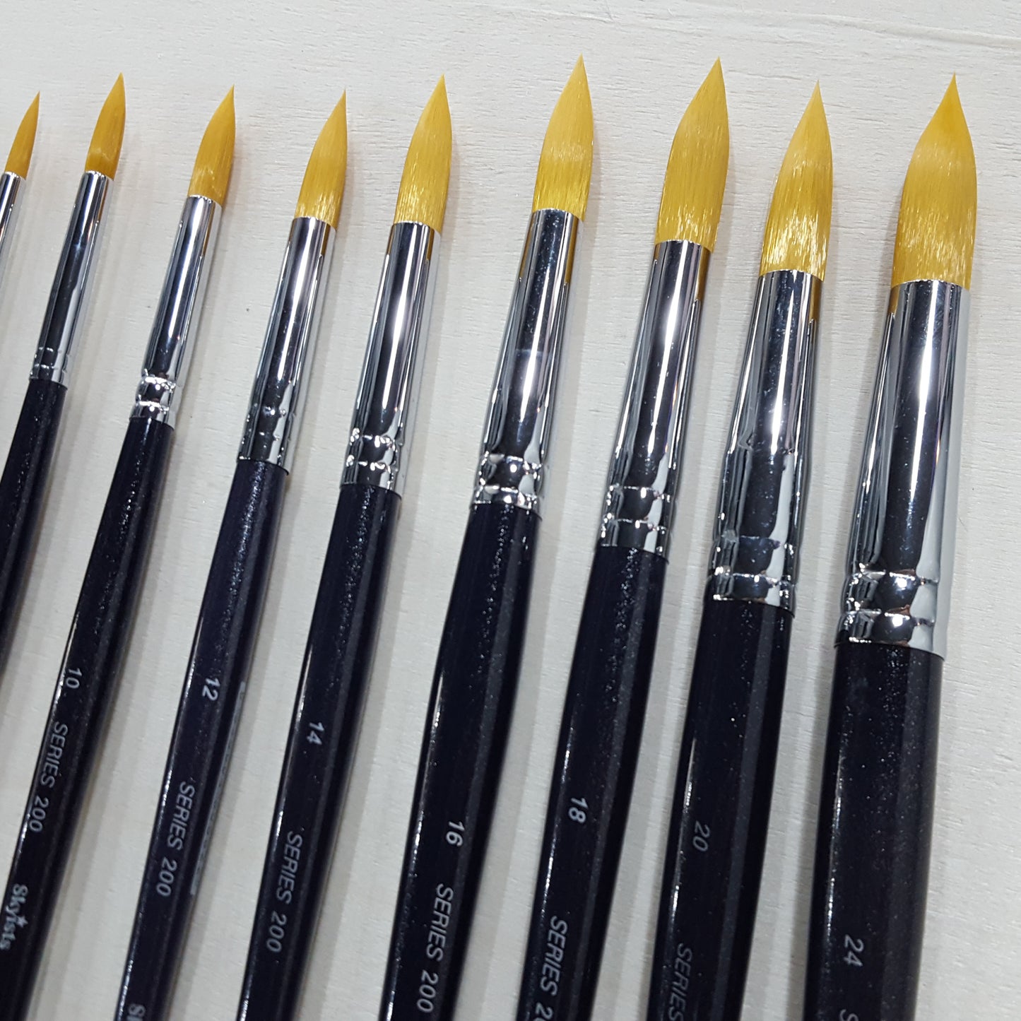 Skyists 圓頭水彩筆