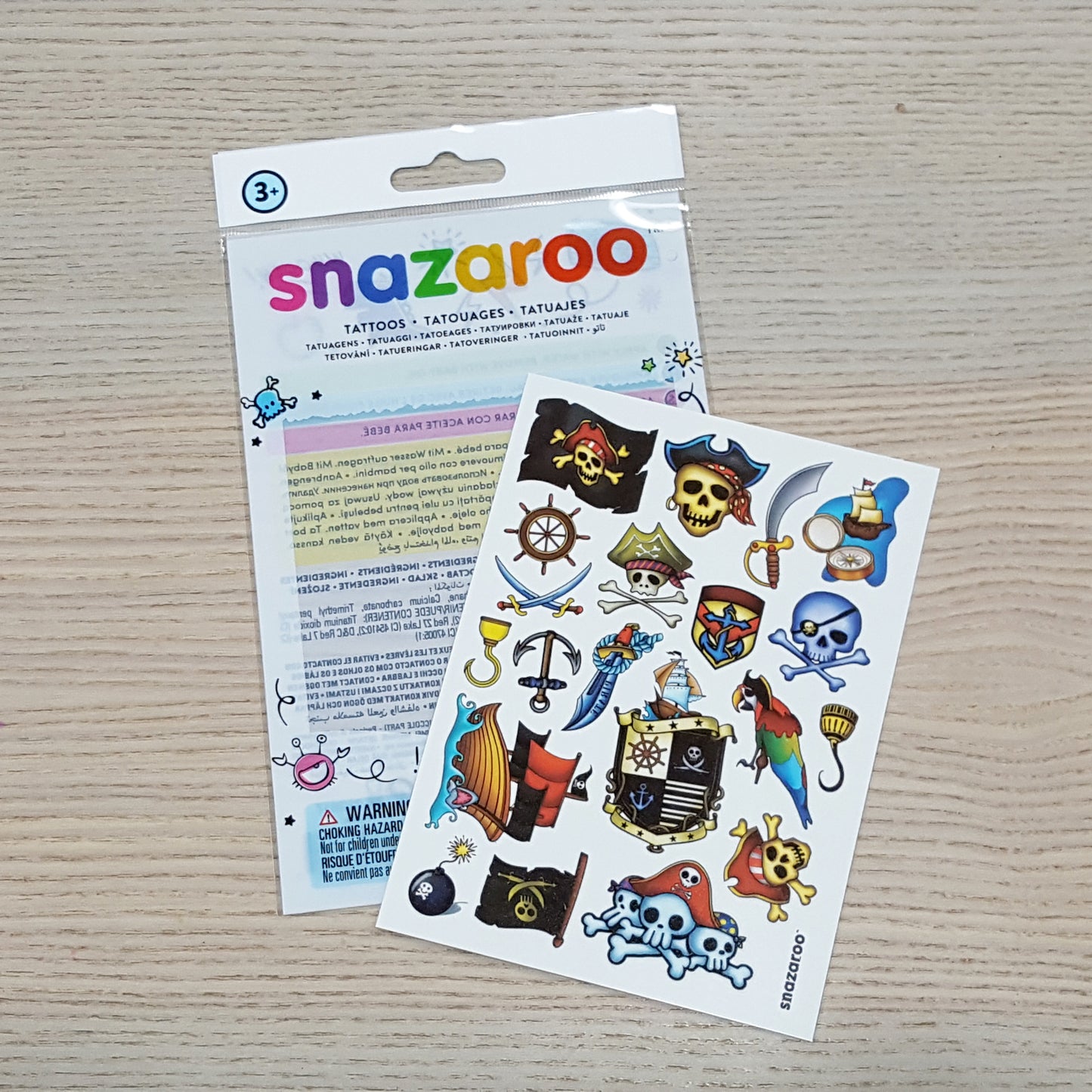 Snazaroo temporapy Tattoos 紋身貼紙