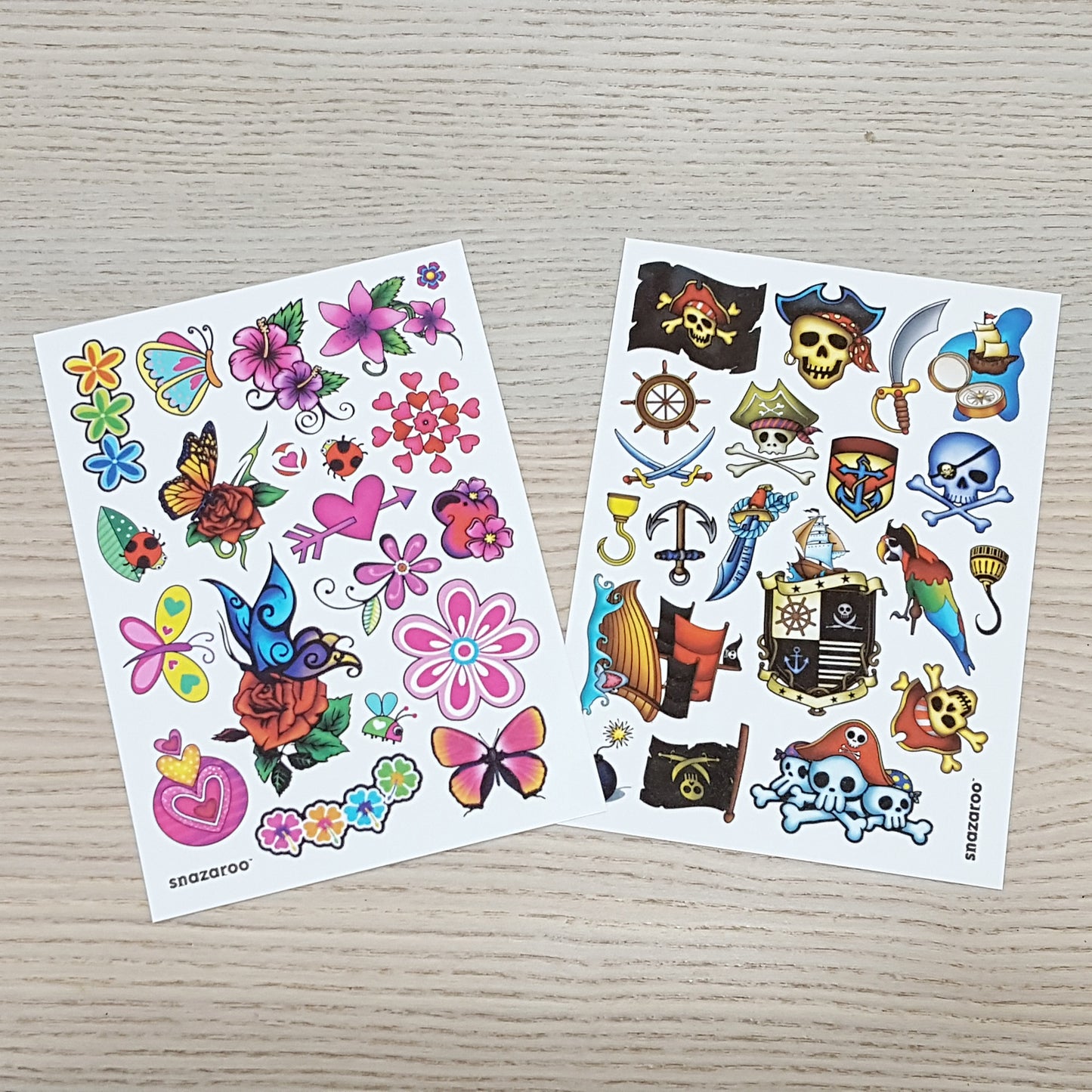Snazaroo temporapy Tattoos 紋身貼紙