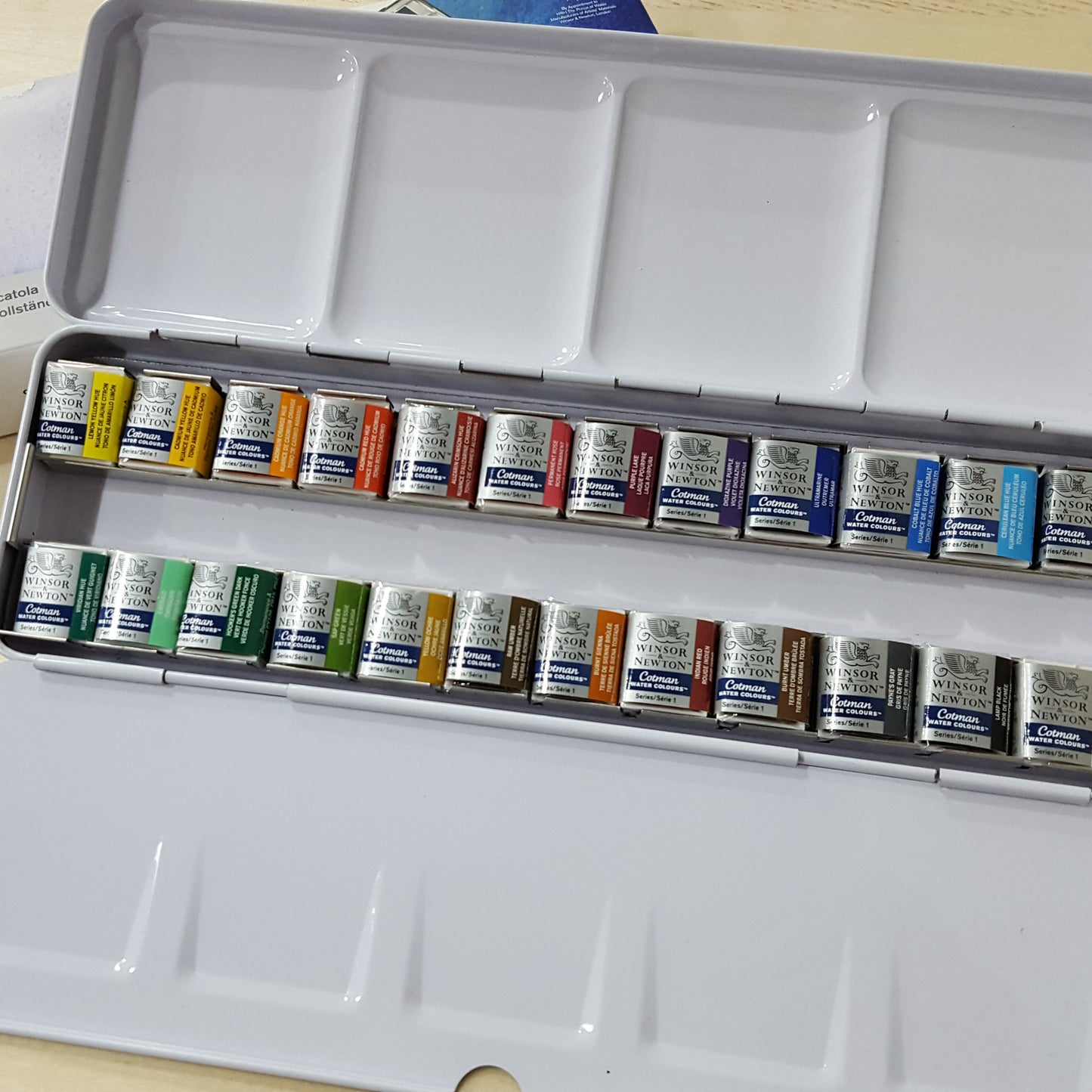 Winsor & Newton COTMAN 溫莎牛頓水彩套裝