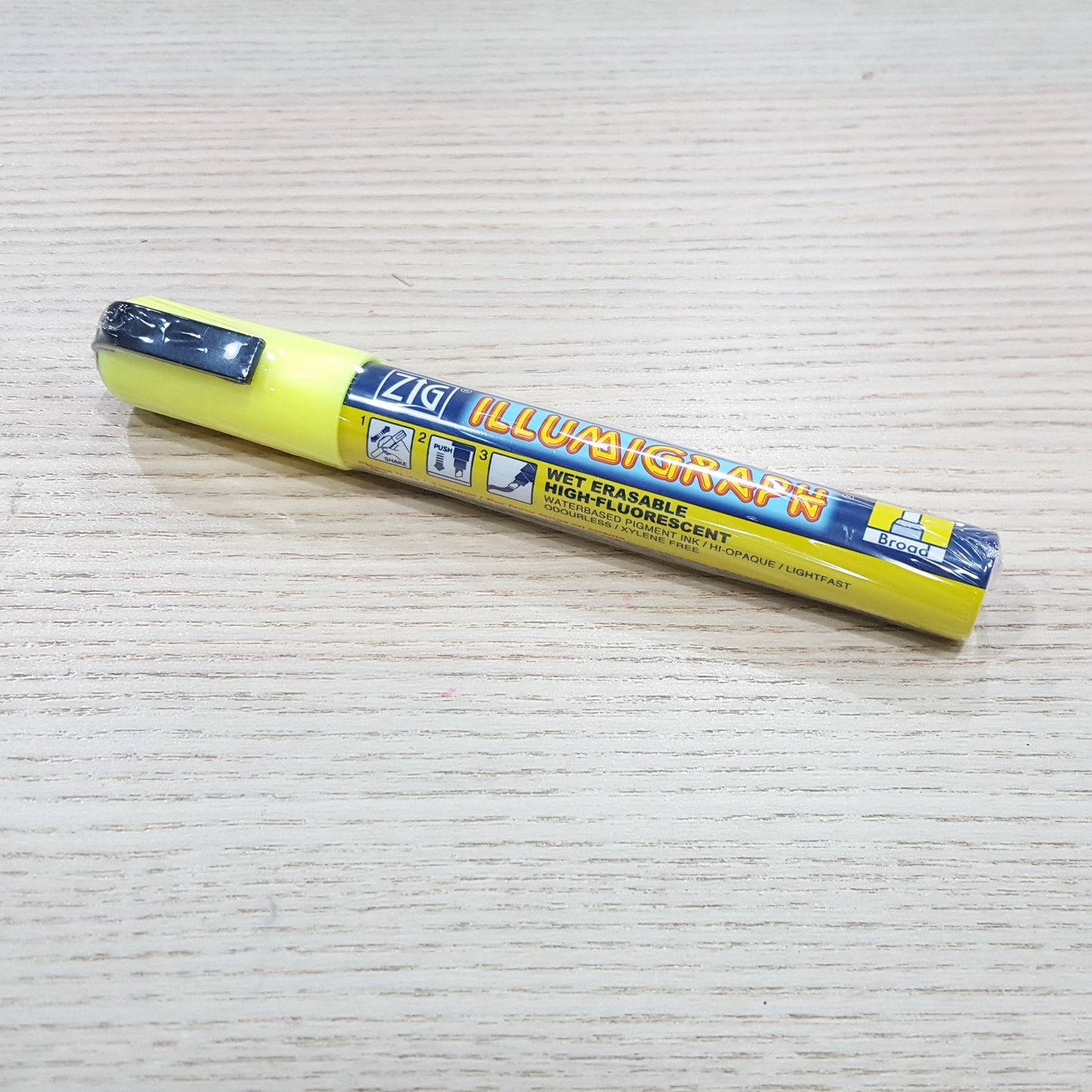 ZIG 螢光漆油筆6mm斜咀