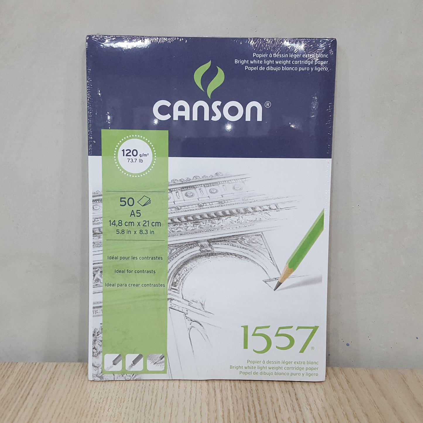 Canson 1557 A5 本裝素描畫簿