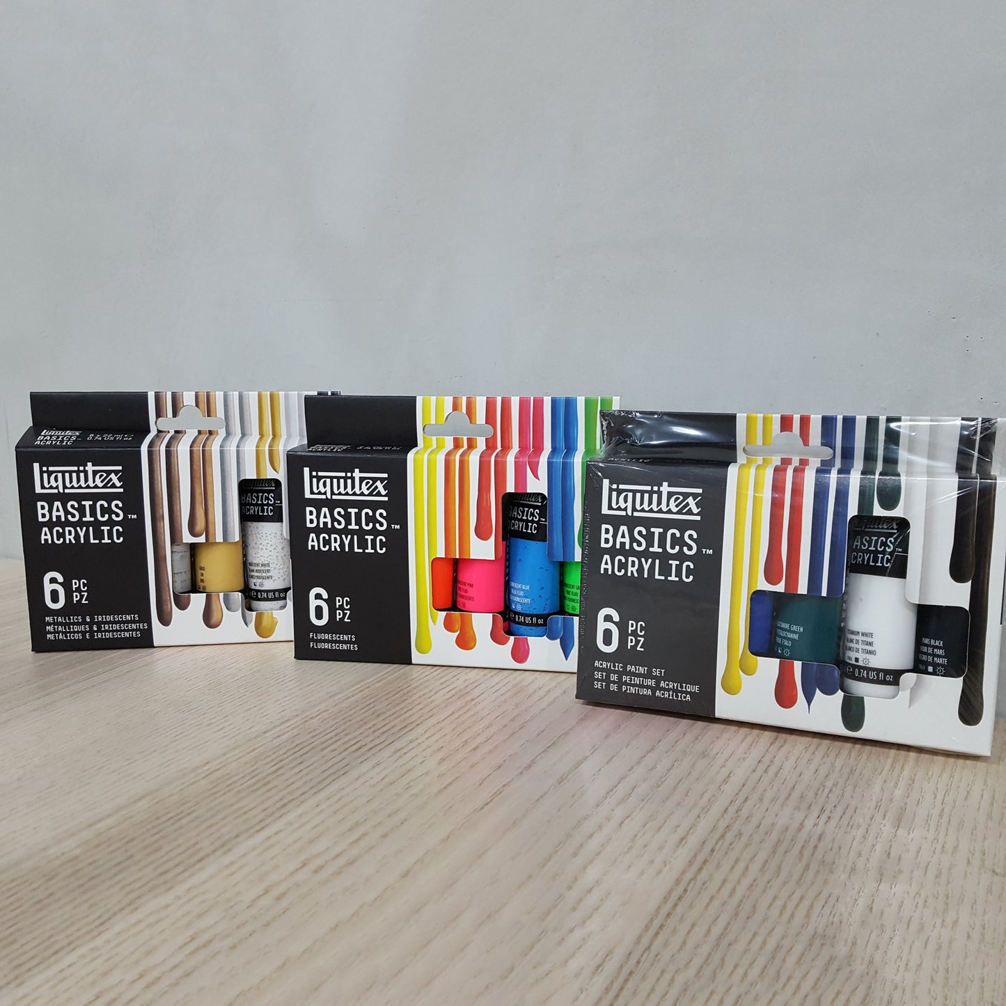 Liquitex Acrylic Color Set 塑膠彩22ml