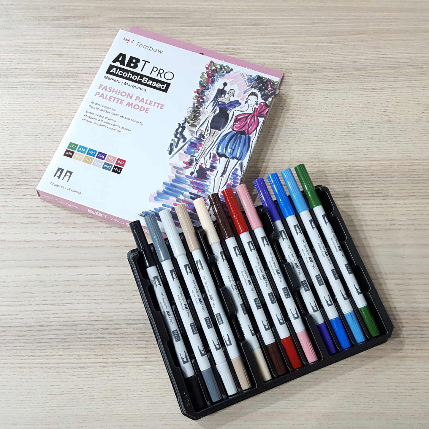 TOMBOW ABT Pro Dual Brush Pen Set 幻彩筆12色