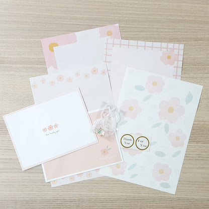 繁花系列-信紙信封套裝