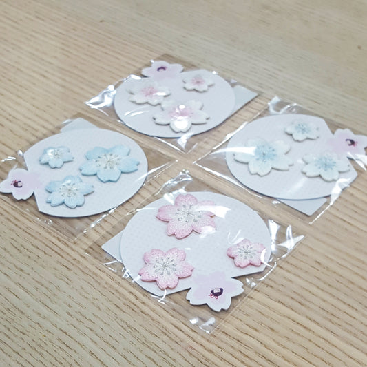 刺繡章_櫻花（具黏性）