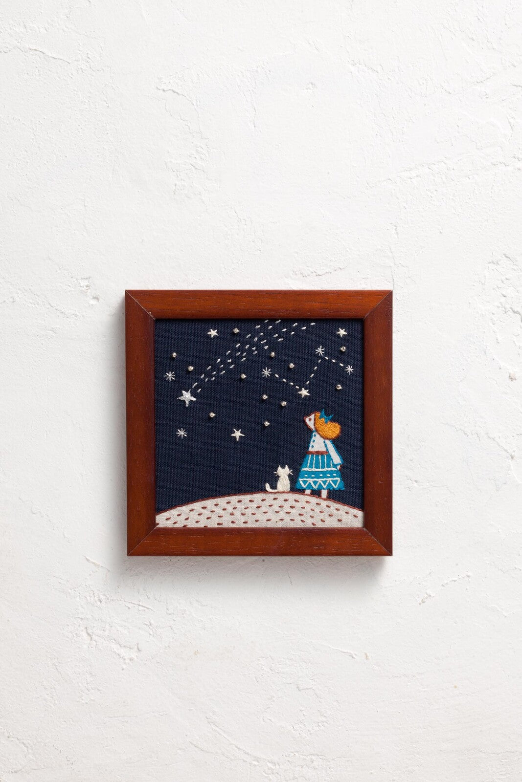 Embroidery Kit - A Life with a Cat_Starry Sky