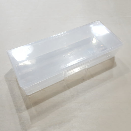 Mont Marte 塑膠透明收納盒 18.5x7x3.8cm