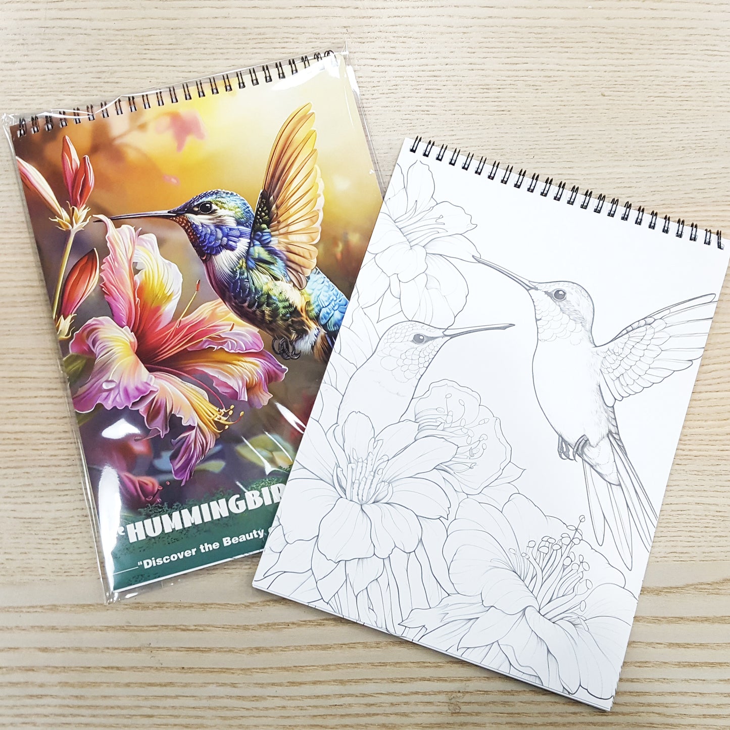 A4木顏色填色本奇幻系列