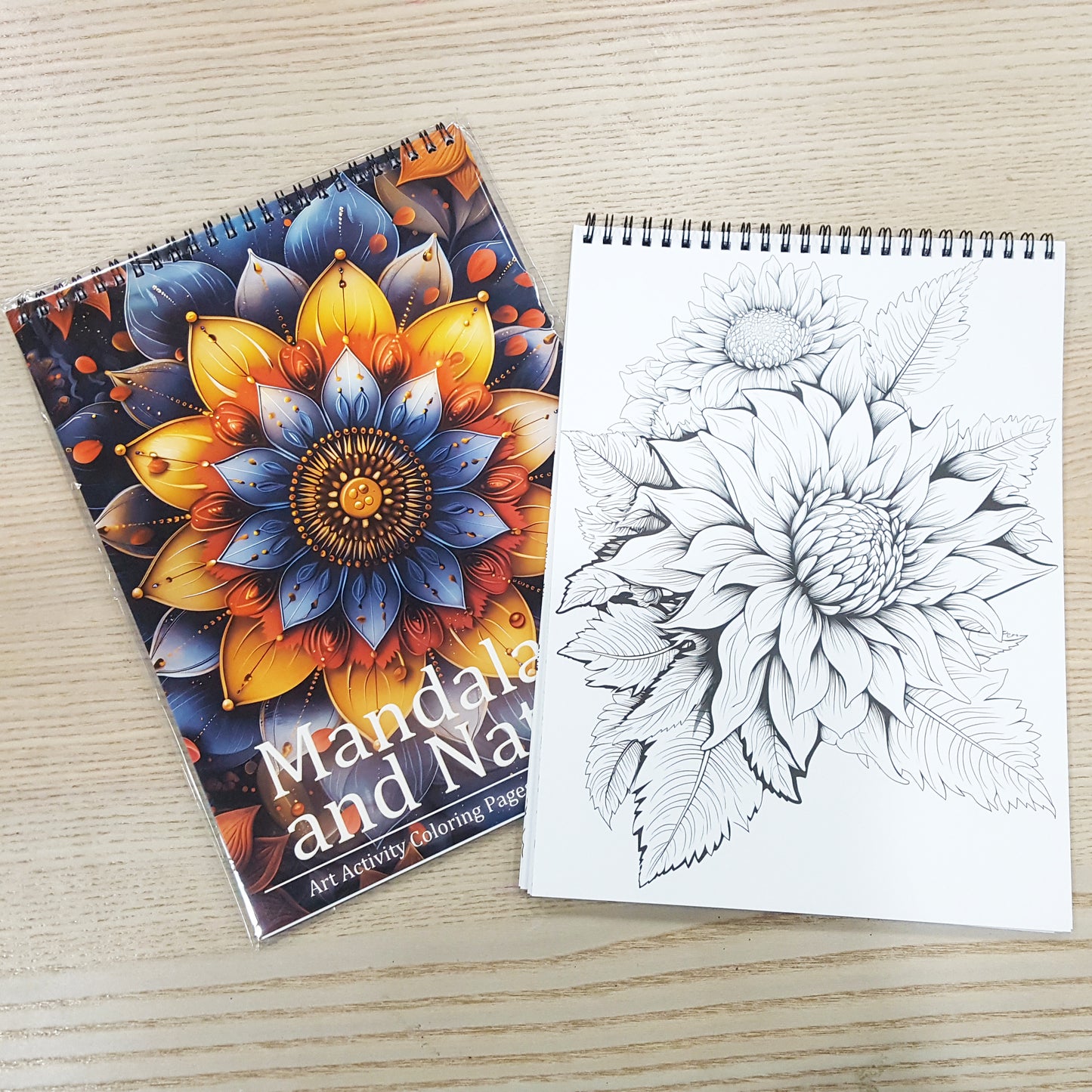 A4木顏色填色本魔法花園系列A