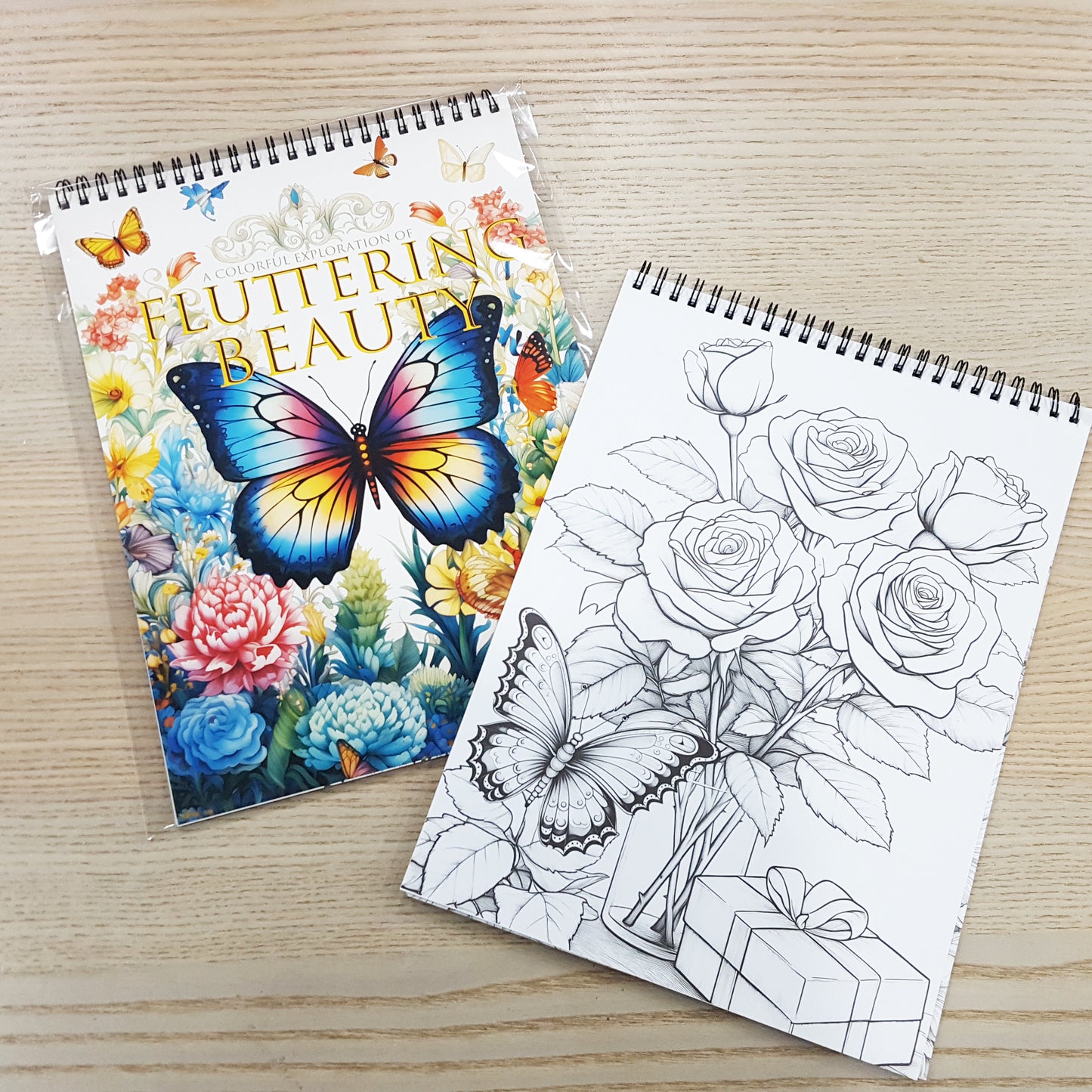 A4木顏色填色本魔法花園系列A