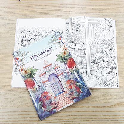 A4木顏色填色本療癒系列A