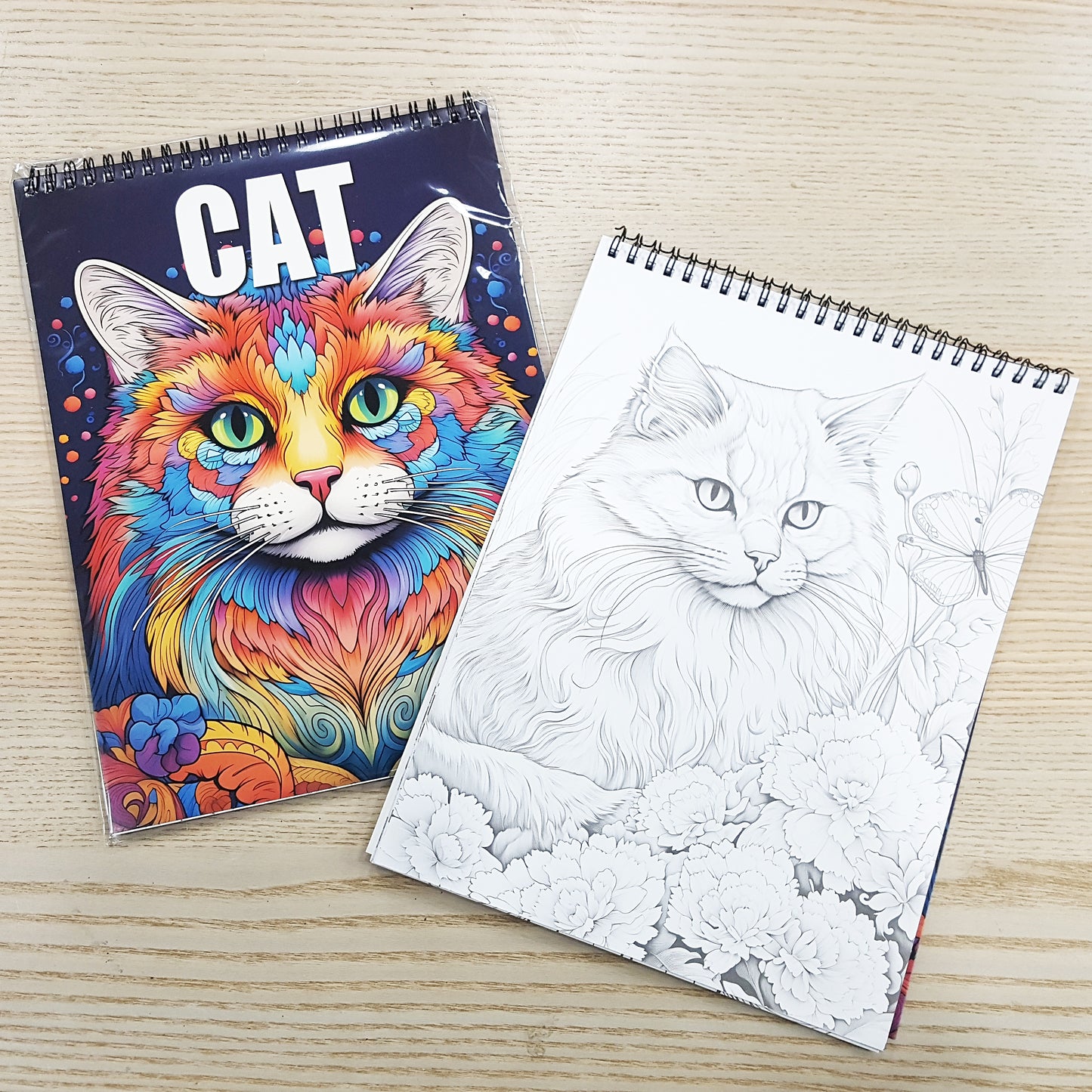 A4木顏色填色本魔法花園系列B