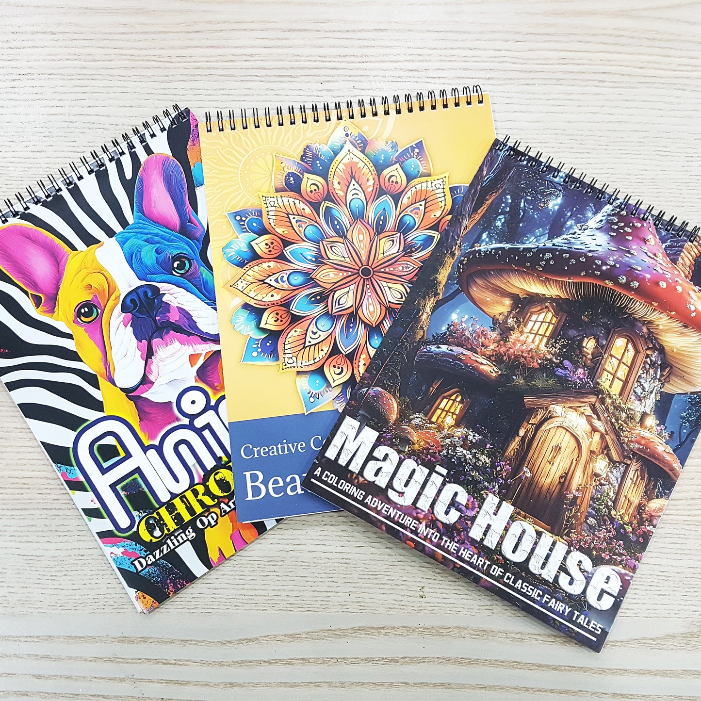 A4木顏色填色本魔法花園系列C