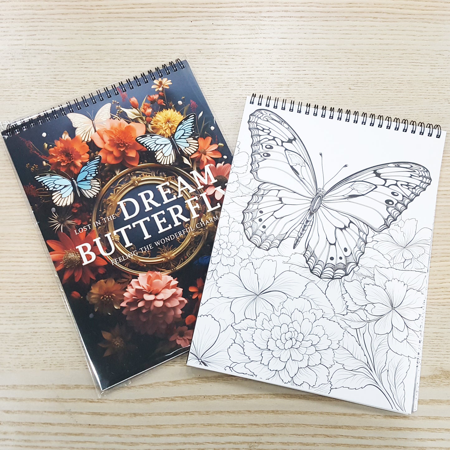 A4木顏色填色本魔幻系列