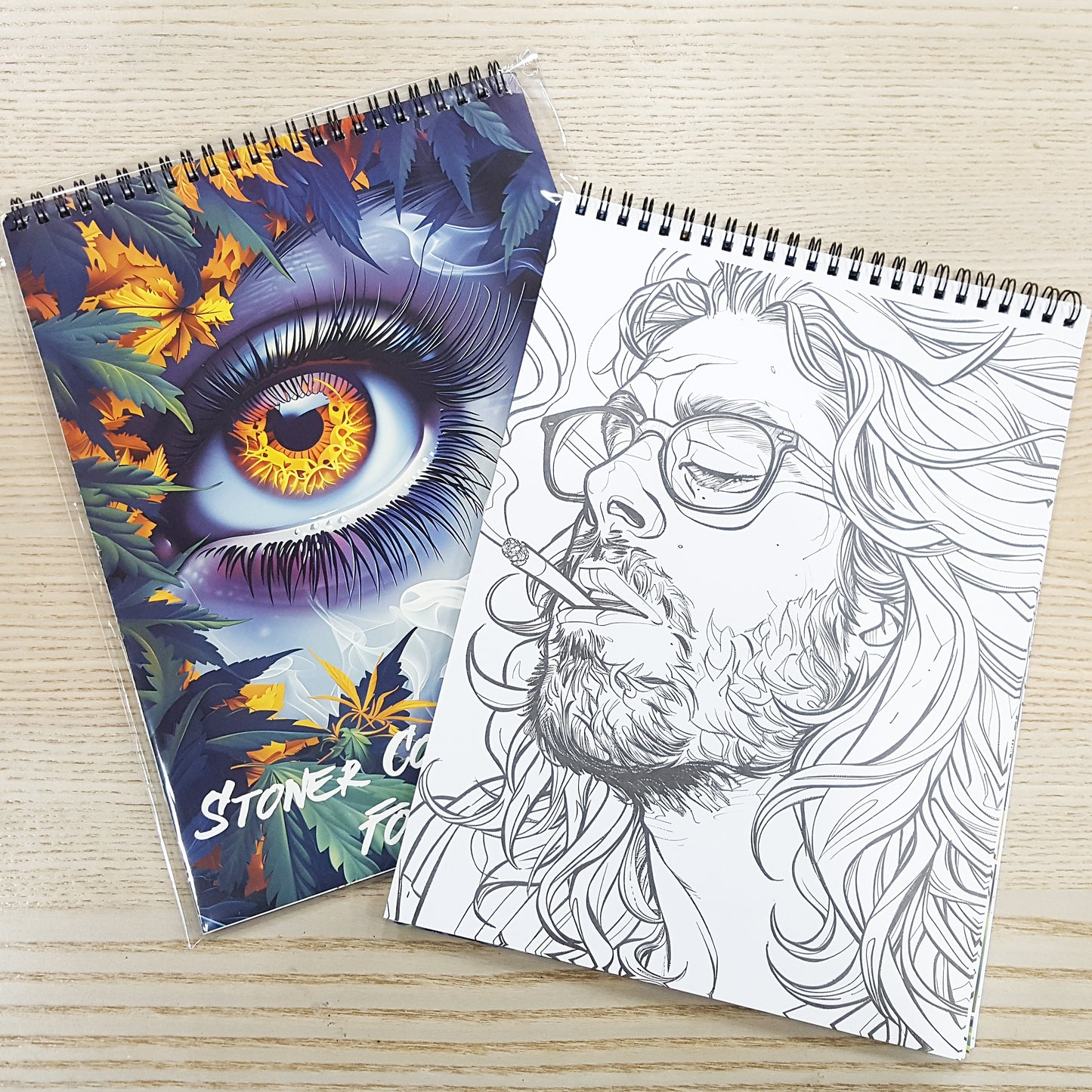 A4木顏色填色本奇幻系列