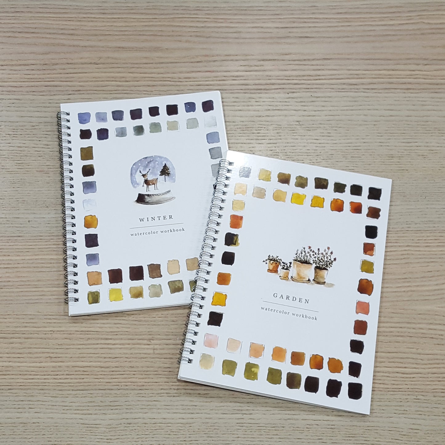 A5水彩填色本連教學