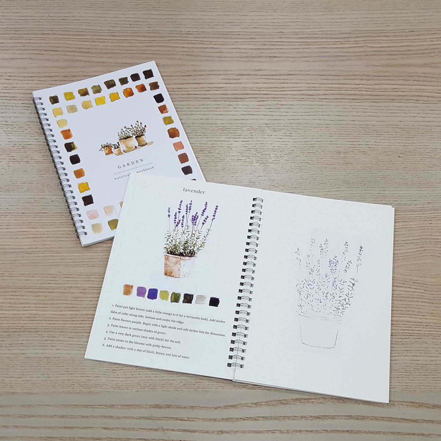 A5水彩填色本連教學