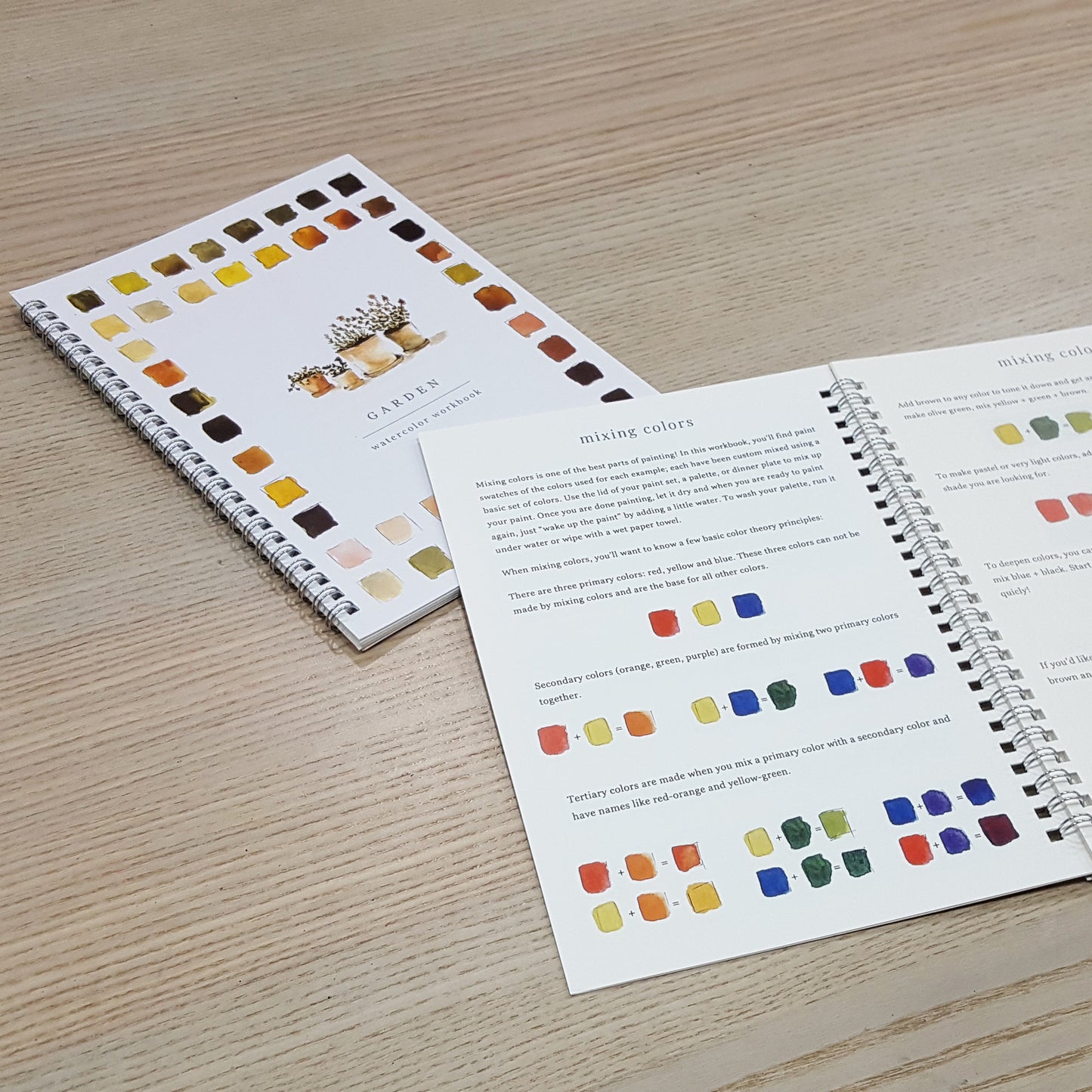 A5水彩填色本連教學