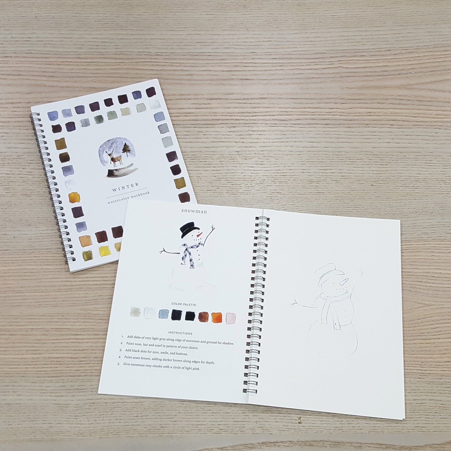 A5水彩填色本連教學