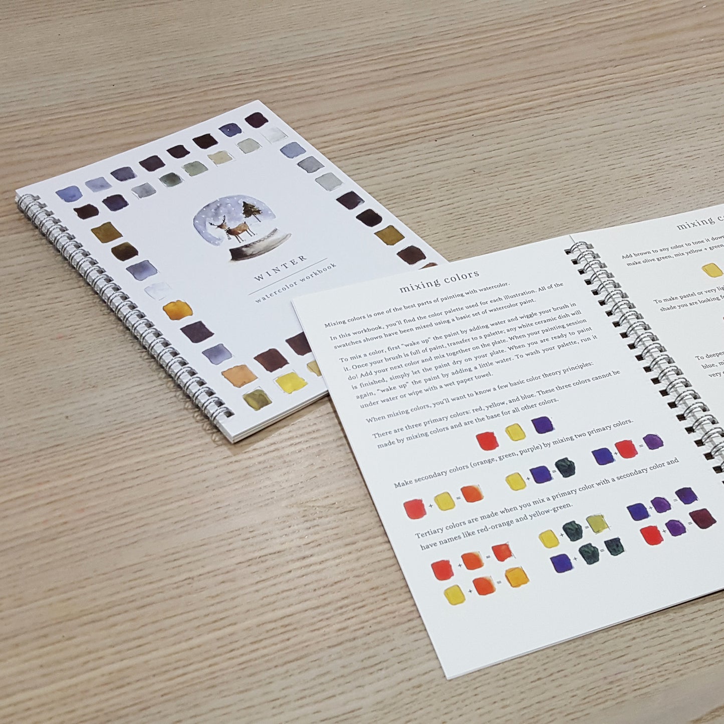 A5水彩填色本連教學