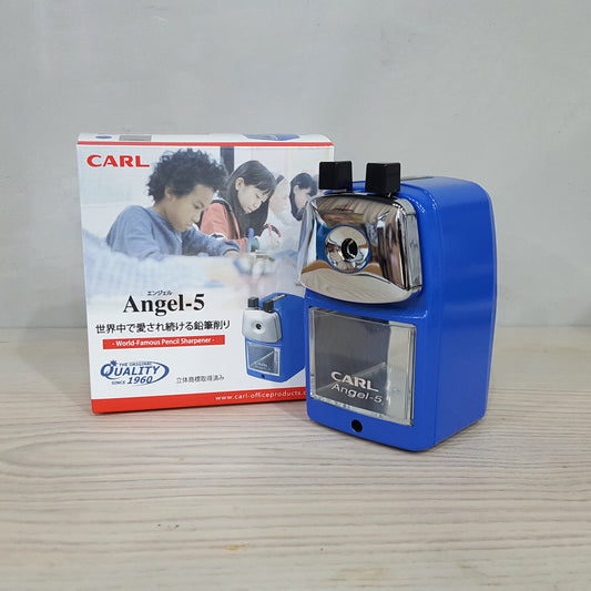 CARL Sharpener 手攪筆刨_藍色
