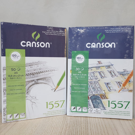 Canson 1557 A5 本裝素描畫簿