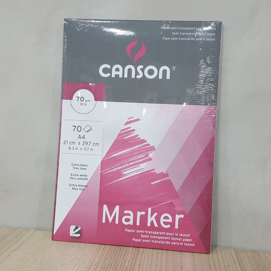 Canson Marker畫簿 70張70g_A4
