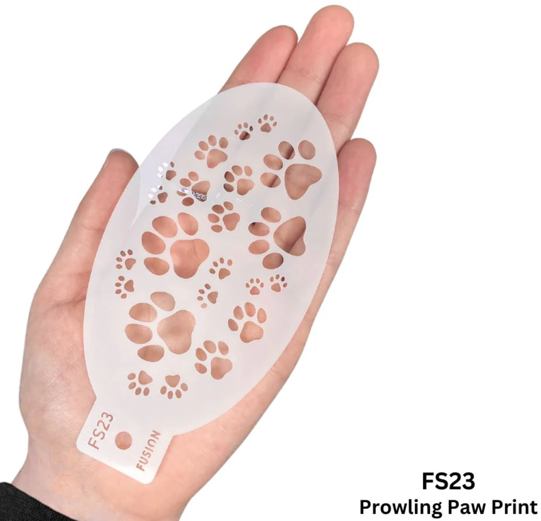 Fusion Body Art Stencil