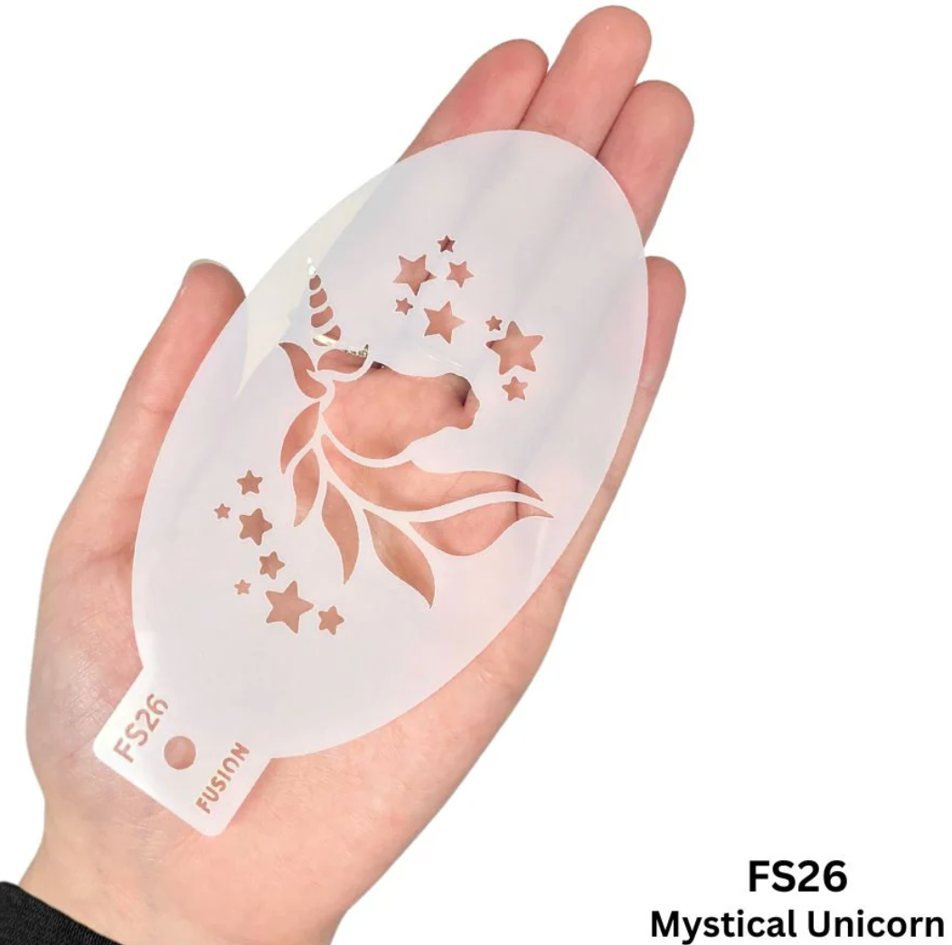 Fusion Body Art Stencil