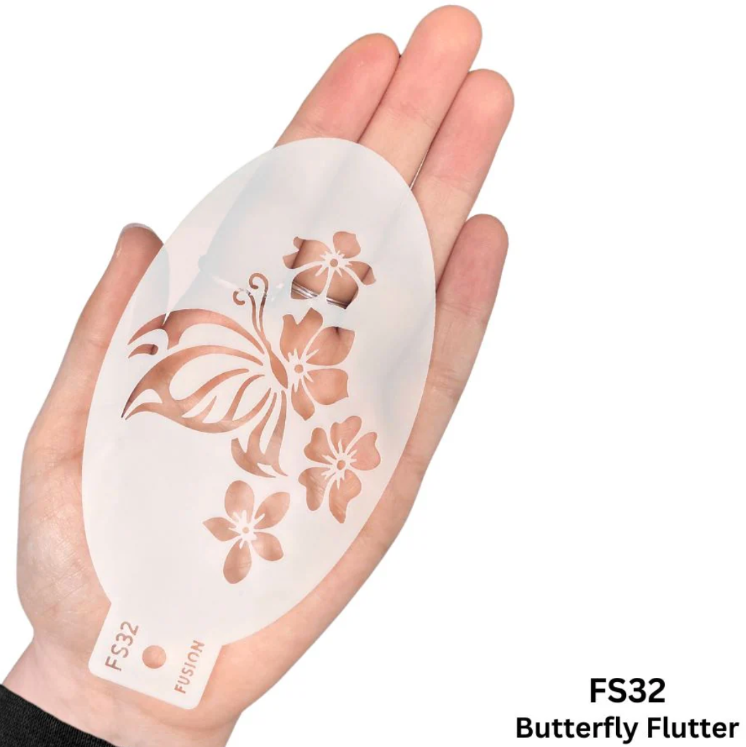 Fusion Body Art Stencil