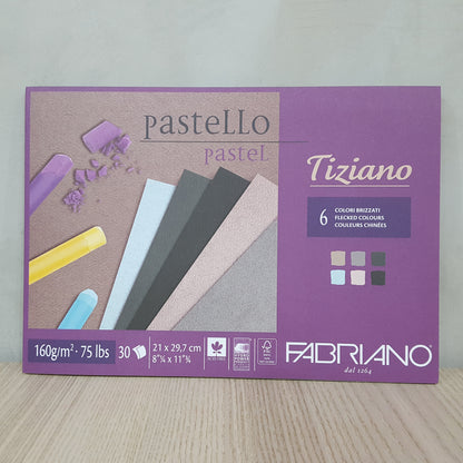 Fabriano Pastello A4粉彩本6色160g