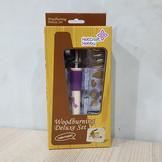 Hot Craft Hobby Woodburning Pen Deluxe Set 烙畫筆豪華版