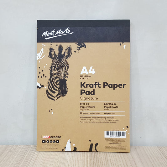 Mont Marte Kraft Paper Pad A4