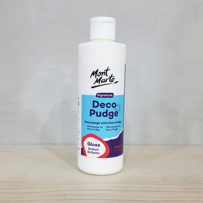 Mont Marte Deco Pudge Signature 拼貼轉印膠水 236ml