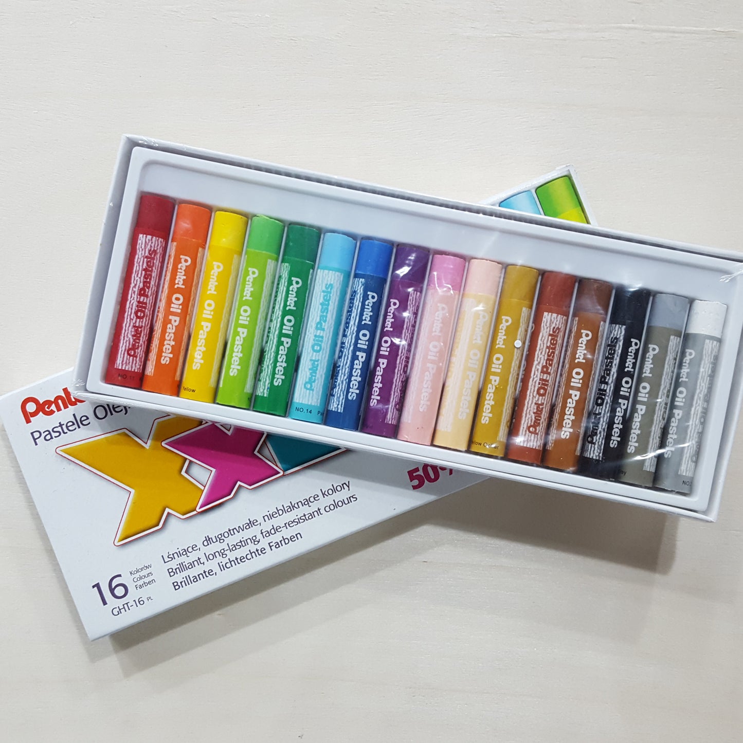 Pentel Oil Pastel 油粉彩