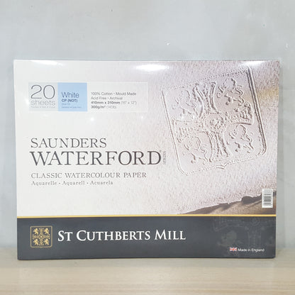 Saunders 20張300g水彩畫紙White